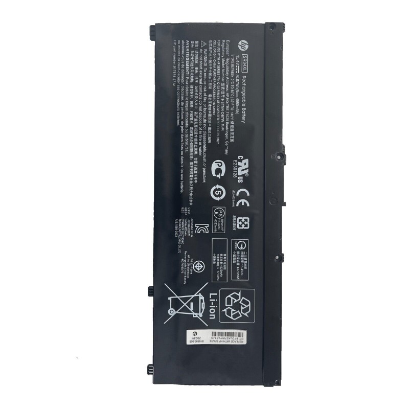 70.07Wh SR04XL Laptop Battery for HP Omen 2018 15-ce054na ce017na ce013na ce001na 15-dc0001ng dc1018tx dc1036tx dc0090tx dc0113tx Pavilion 15-cb079tx cb011tx cb003na cb004na cb060sa cb094tx