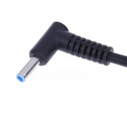 CABLE DE RECAMBIO PARA CARGADOR DE LAPTOP HP PUNTA CELESTE 4.5*3.0MM