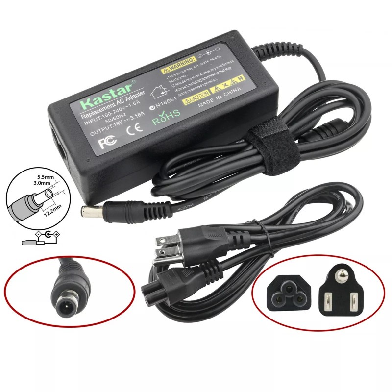 CARGADOR SAMSUNG 19V. 3.16A GENERICO